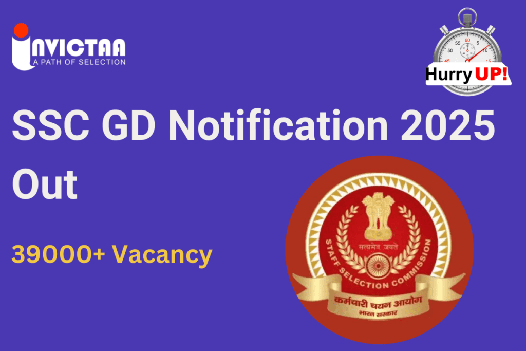 SSC GD Constable 2025 Notification OUT, Check State Wise Vacancies List
