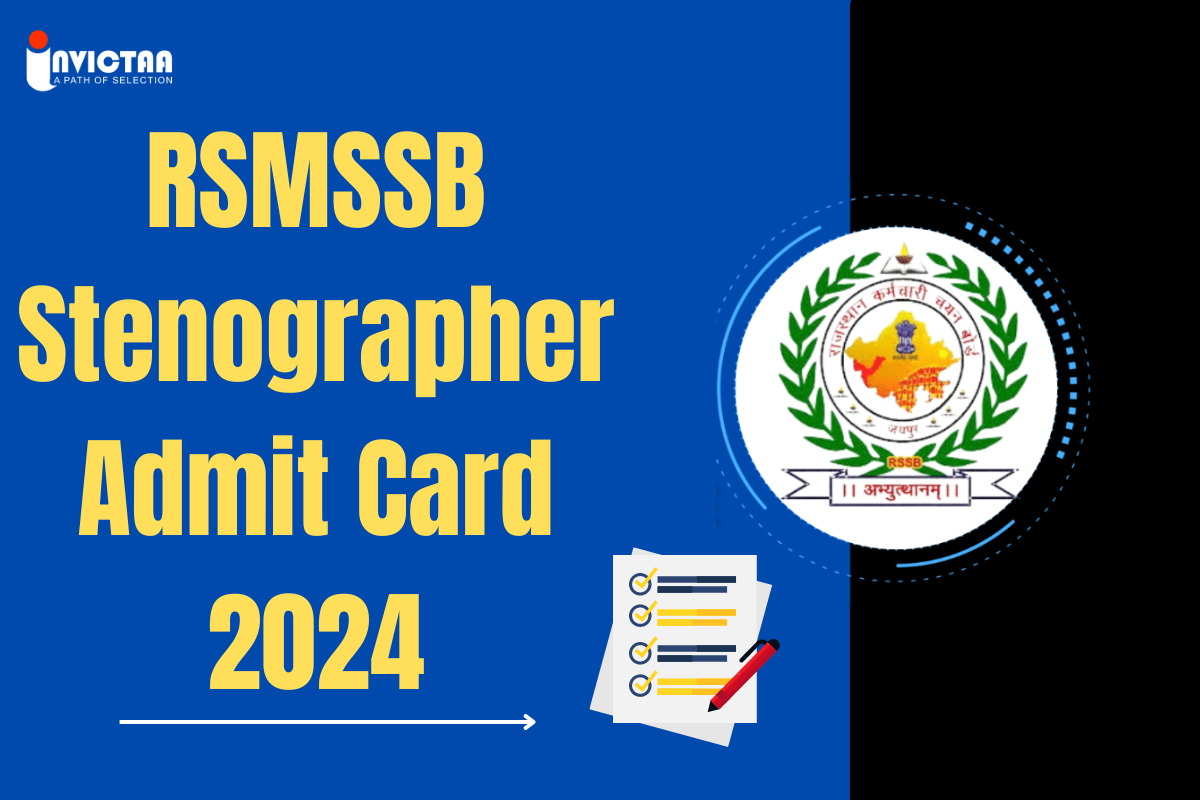 You are currently viewing RSMSSB Stenographer Admit Card 2024 Out, Download Link Here