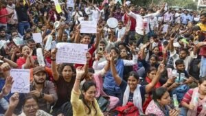 UPPSC Aspirants Protest